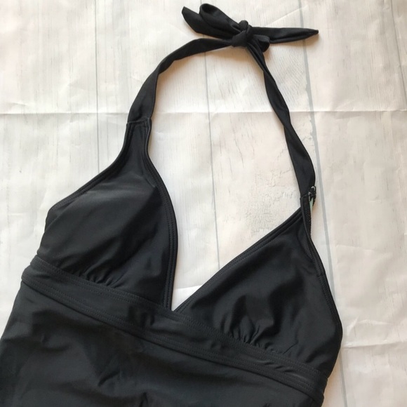 Prana Lahaina black halter one piece swims… - Picture 3 of 7
